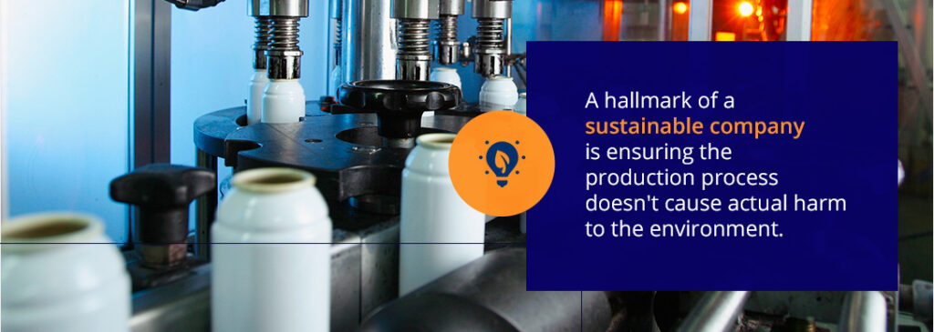 physical testing for bottles on an assembly line